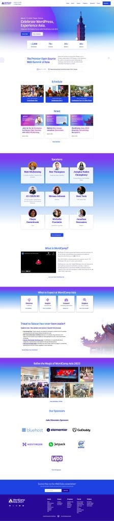 WordCamp Asia 2024 Website